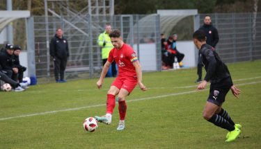 Robin Kölle im Spiel der FCK-U19 gegen den FC Ingolstadt