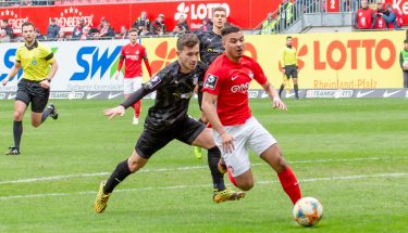 Mohamed Morabet im Heimspiel gegen Zwickau