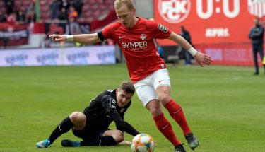 Alexander Nandzik im Heimspiel gegen Zwickau