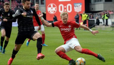 Alexander Nandzik im Heimspiel gegen Zwickau