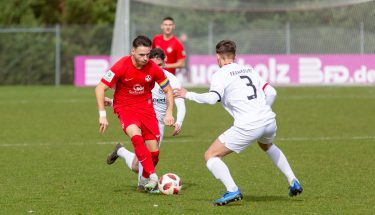 Robin Kölle im Heimspiel der U19 gegen Eintracht Frankfurt
