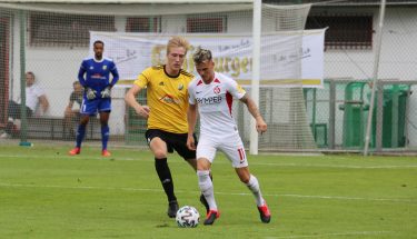 Florian Pick im Verbandspokalspiel gegen den SV Morlautern