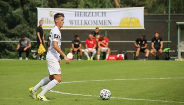 Carlo Sickinger im Verbandspokalspiel gegen den SV Morlautern