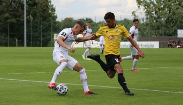 Florian Pick im Verbandspokalspiel gegen den SV Morlautern