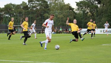 Lucas Röser im Verbandspokalspiel gegen den SV Morlautern