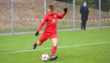 Pharis Petrica im Heimspiel der U17 gegen den FSV Frankfurt