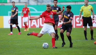 Lucas Röser im Pokalspiel gegen Jahn Regensburg