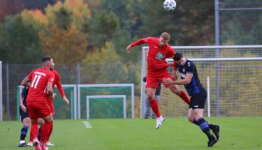 André Hainault im Heimspiel der U21 gegen die TuS Koblenz