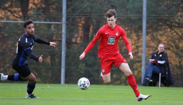 Kevin Schuller im Heimspiel der U21 gegen die TuS Koblenz