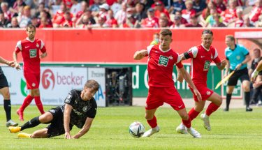 Daniel Hanslik im Heimspiel gegen Eintracht Braunschweig